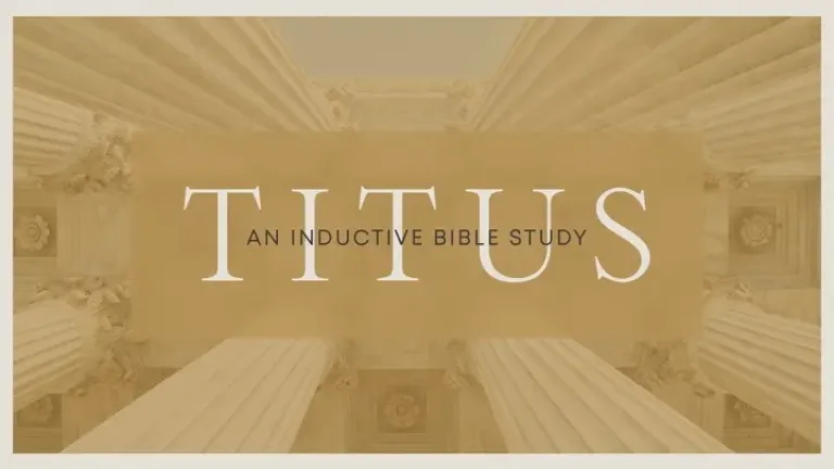 Titus Bible Study Cover Image
